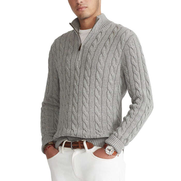 ETTY | HALF ZIPPER SWEATER