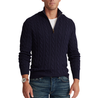 ETTY | HALF ZIPPER SWEATER