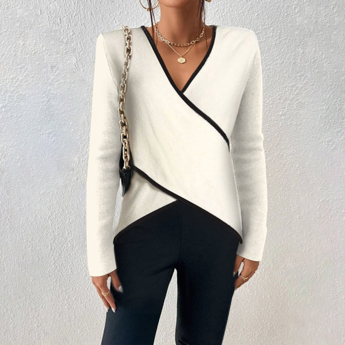 IRERA | Elegant V-Neck Top
