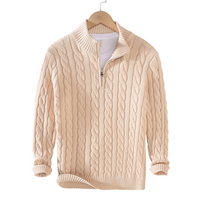 ETTY | HALF ZIPPER SWEATER