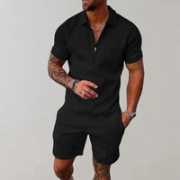 DAVE | Zip Polo Set