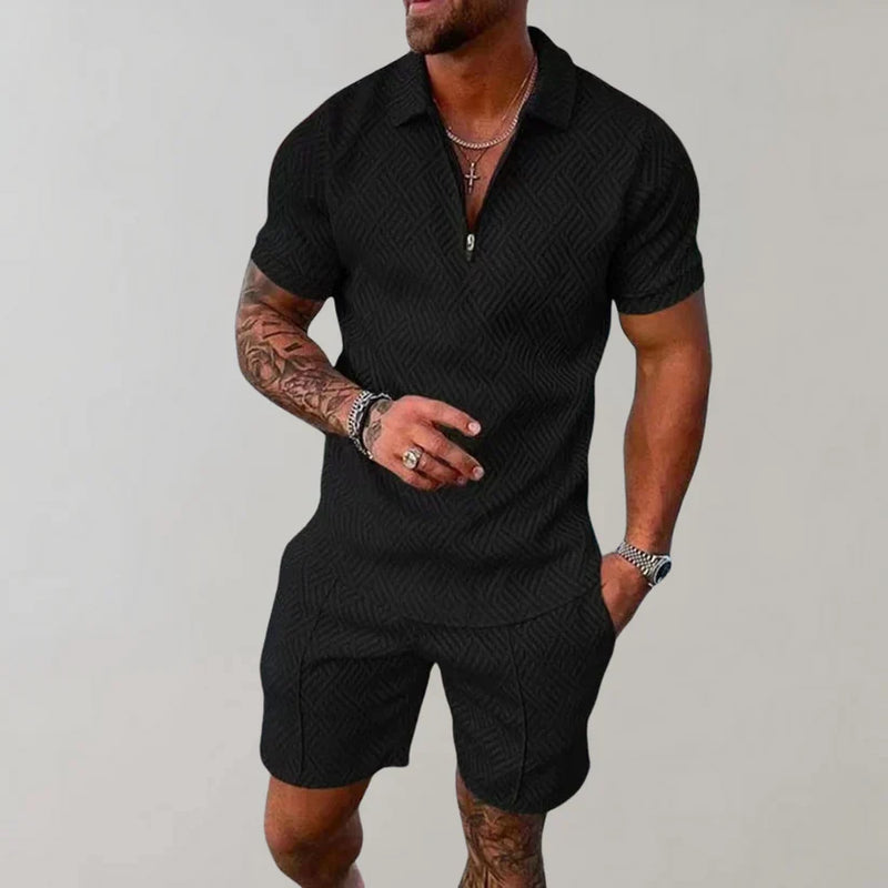 DAVE | Zip Polo Set