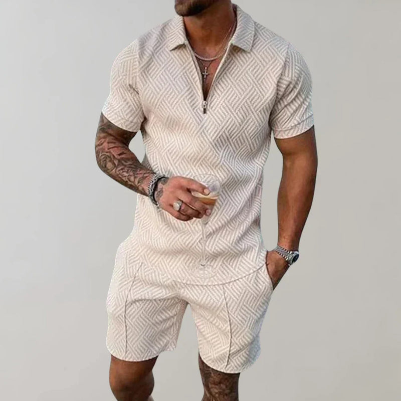 DAVE | Zip Polo Set