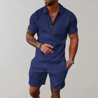 DAVE | Zip Polo Set