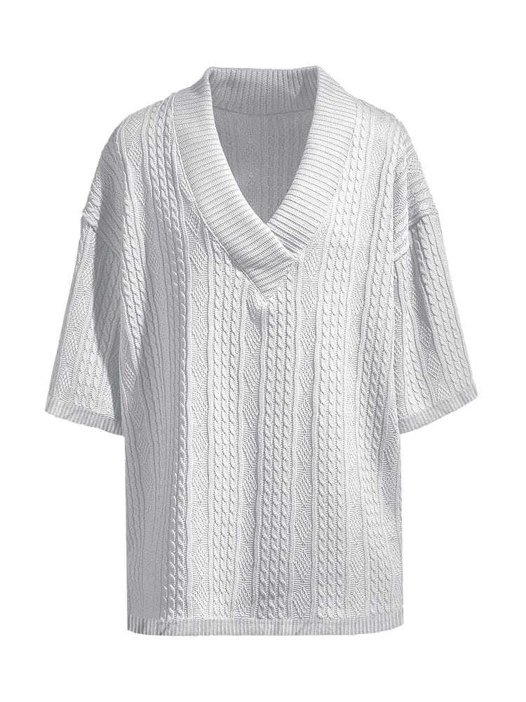 CASA | Cable Knit T-shirt Set