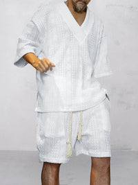 CASA | Cable Knit T-shirt Set