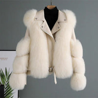 LUX | Leather Fur Jacket