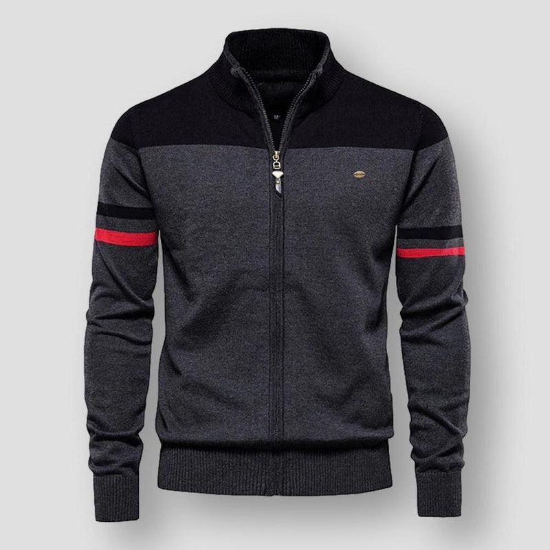 ATLER | RETRO STRIPED JACKET