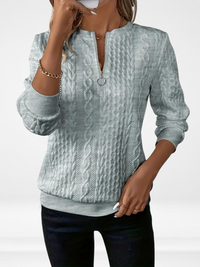 AMY | Sweater with Zipper