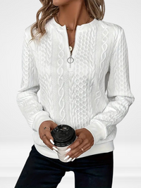 AMY | Sweater with Zipper