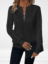 AMY | Sweater with Zipper