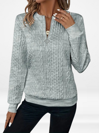 AMY | Sweater with Zipper
