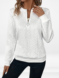 AMY | Sweater with Zipper
