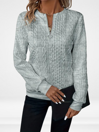 AMY | Sweater with Zipper