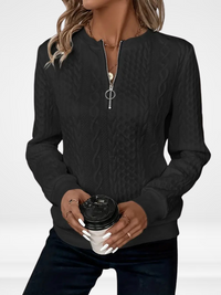AMY | Sweater with Zipper