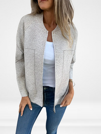 SYLVIE | Pocketed Zip-Up Jacket