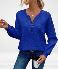 AMY | Sweater with Zipper