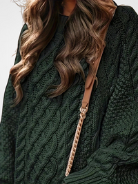 FRANNY | CABLE KNIT SWEATER