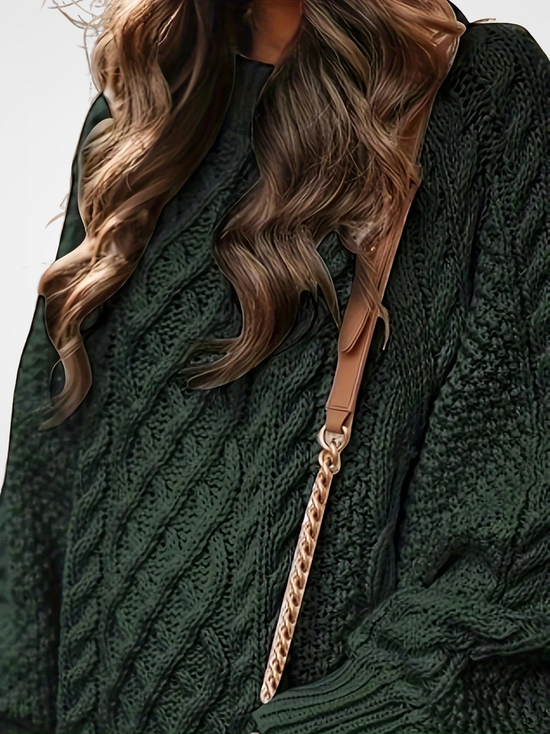 FRANNY | CABLE KNIT SWEATER