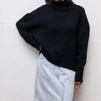 COMF | Turtleneck Knitted Pullover