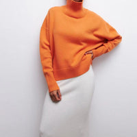 COMF | Turtleneck Knitted Pullover