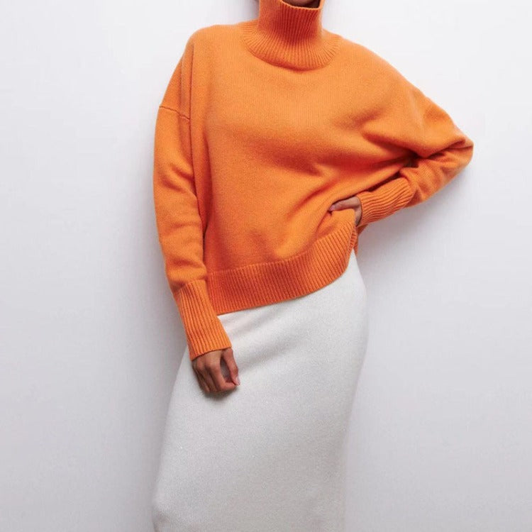 COMF | Turtleneck Knitted Pullover