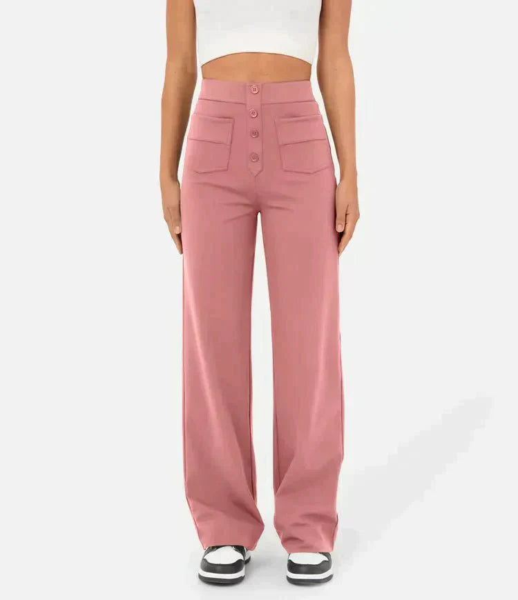 CONNIE | Stretch High-Waist Trousers