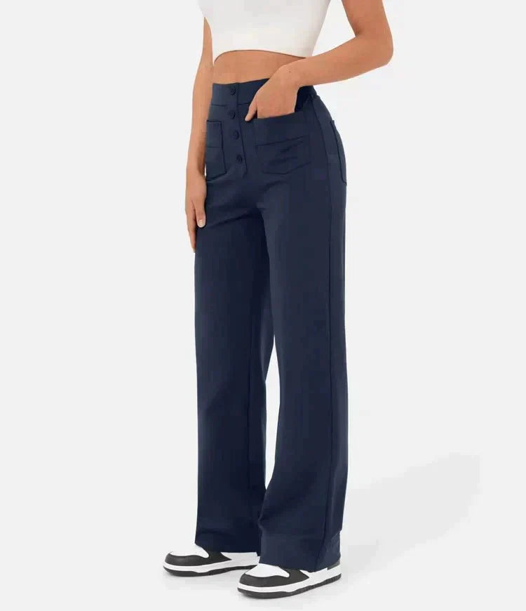 CONNIE | Stretch High-Waist Trousers