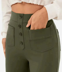 CONNIE | Stretch High-Waist Trousers