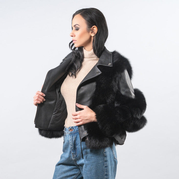 LUX | Leather Fur Jacket