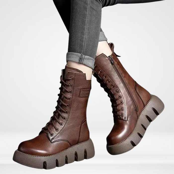 THERMA | Orthopaedic Leather Winter Boots