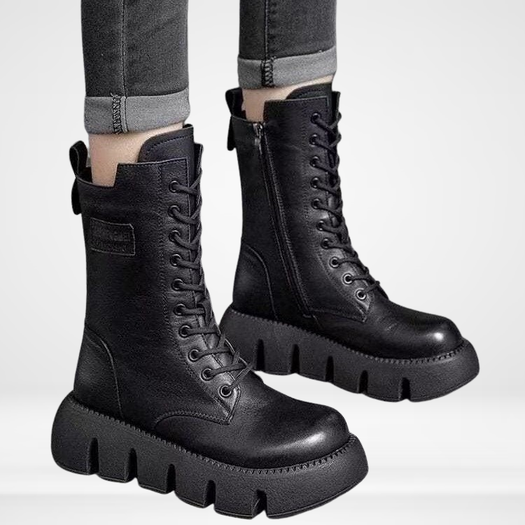 THERMA | Orthopaedic Leather Winter Boots